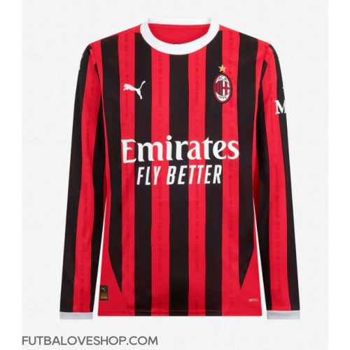 Dres AC Milan Domáci 2024-25 Dlhy Rukáv